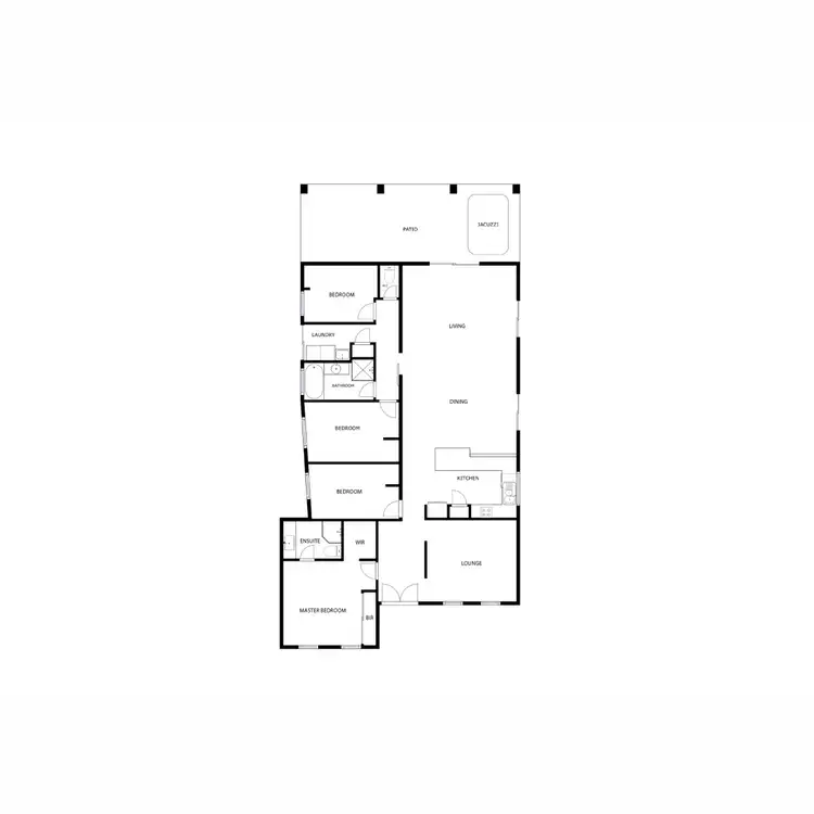 Floorplan of Homely house listing, 4 Avoca Way, Ellenbrook WA 6069