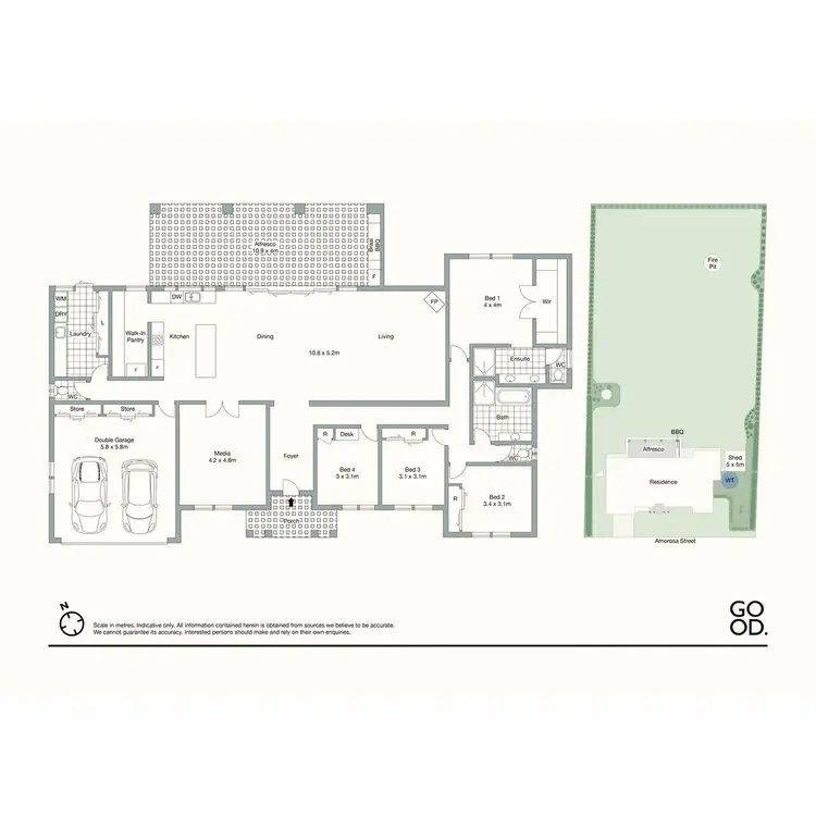 Floorplan of Homely house listing, 15 Amorosa Street, Cabarlah QLD 4352