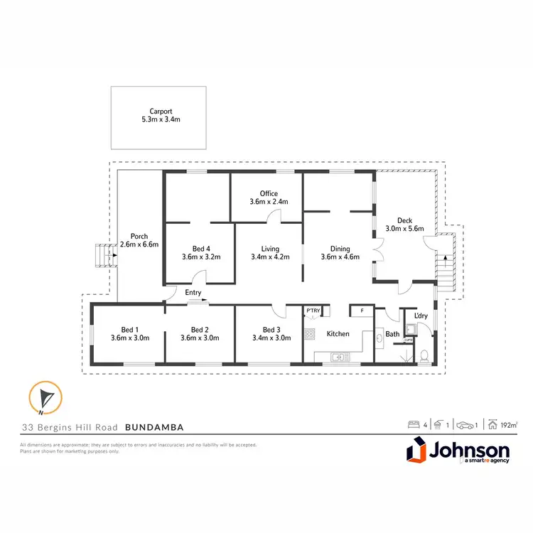 Floorplan of Homely house listing, 33 Bergins Hill Road, Bundamba QLD 4304