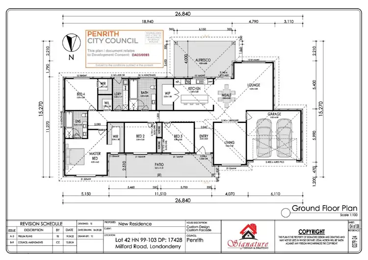 Floorplan of Homely land listing, 99-103 Milford Road, Londonderry NSW 2753