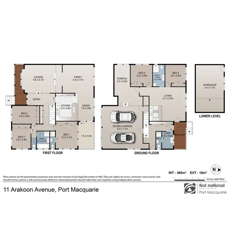 Floorplan of Homely house listing, 11 Arakoon Avenue, Port Macquarie NSW 2444