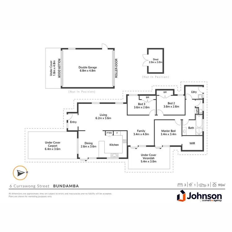 Floorplan of Homely house listing, 6 Currawong Street, Bundamba QLD 4304