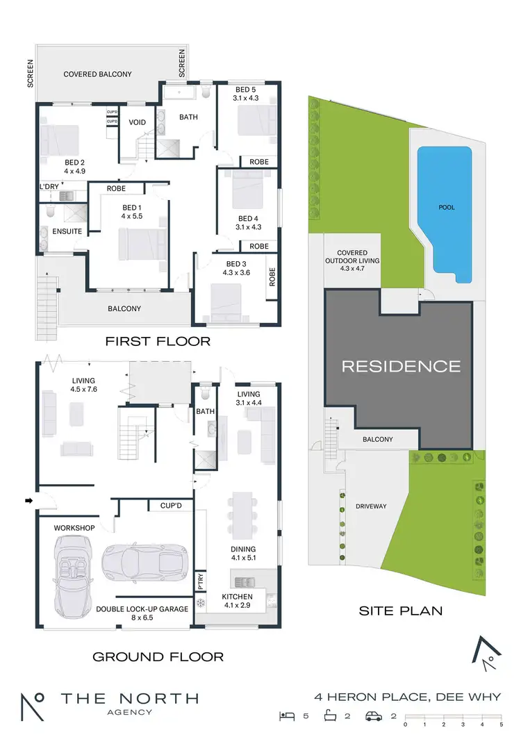 Floorplan of Homely house listing, 4 Heron Place, Dee Why NSW 2099