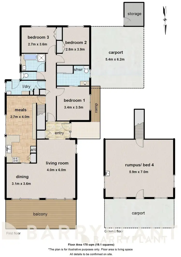 Floorplan of Homely house listing, 15 Berrys Road, Emerald VIC 3782