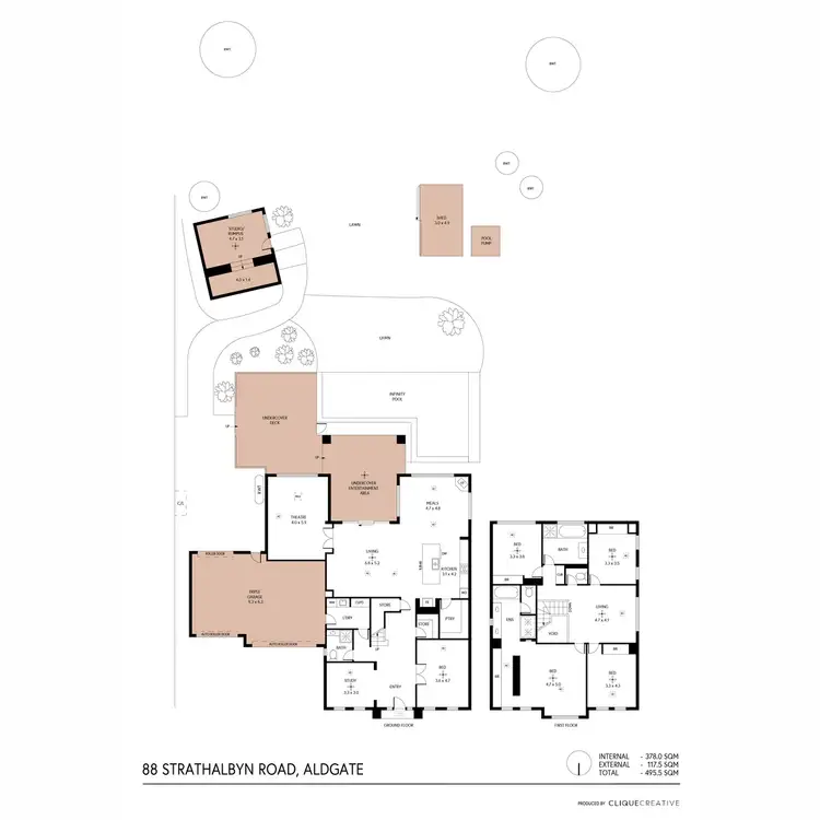 Floorplan of Homely house listing, 88 Strathalbyn Road, Aldgate SA 5154