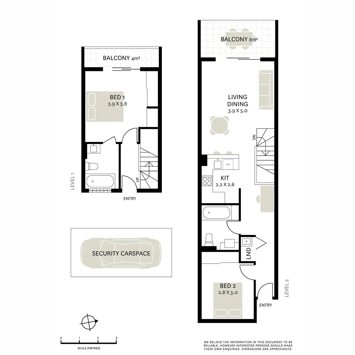 Floorplan of Homely apartment listing, 86/8 Renwick Street, Redfern NSW 2016