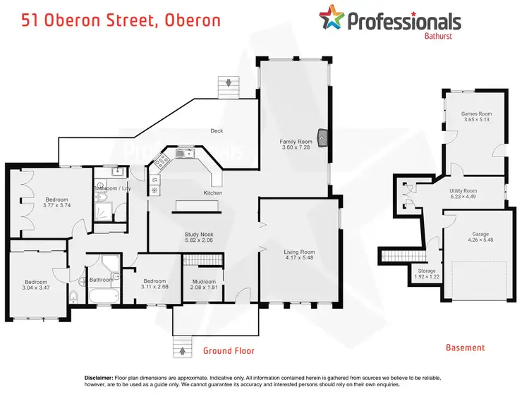 Floorplan of Homely house listing, 51 Oberon Street, Oberon NSW 2787