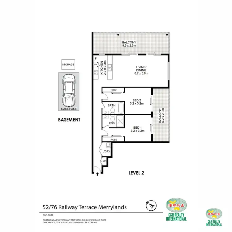 Floorplan of Homely apartment listing, 52/76-84 Railway Terrace, Merrylands NSW 2160
