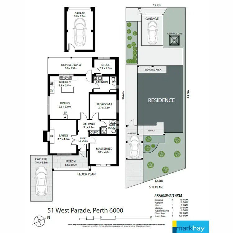 Floorplan of Homely house listing, 51 West Parade, Perth WA 6000