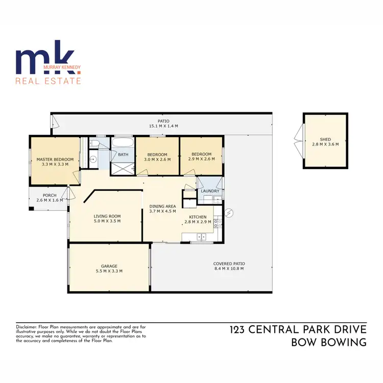 Floorplan of Homely house listing, 123 Central Park Drive, Bow Bowing NSW 2566