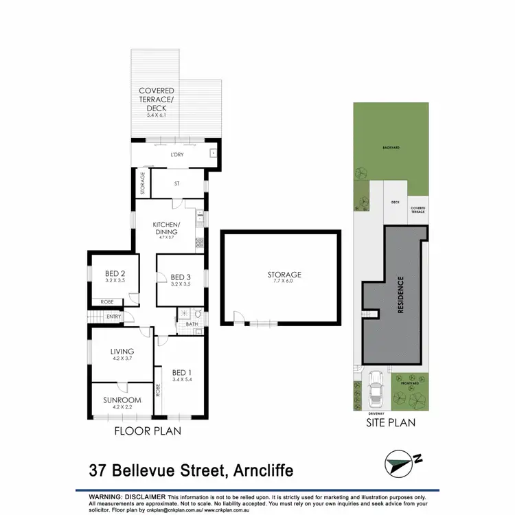 Floorplan of Homely house listing, 37 Bellevue Street, Arncliffe NSW 2205