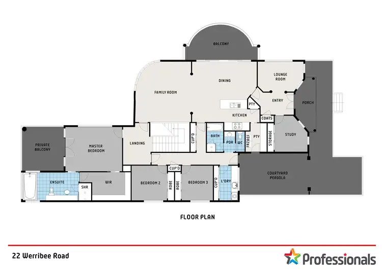 Floorplan of Homely house listing, 22 Weribee Road, Bourkelands NSW 2650
