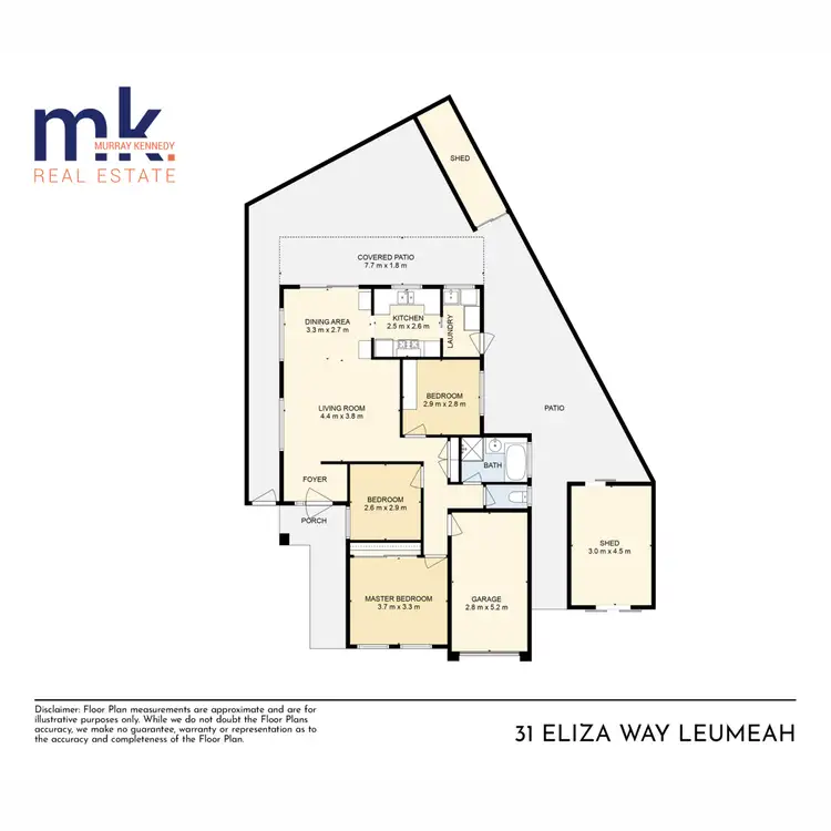 Floorplan of Homely house listing, 31 Eliza Way, Leumeah NSW 2560