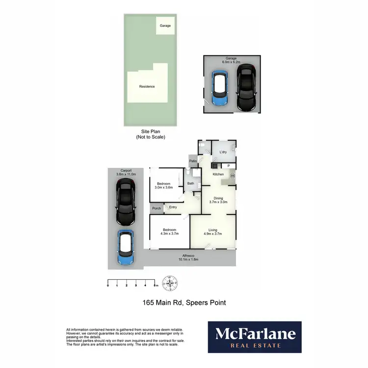 Floorplan of Homely house listing, 165 Main Road, Speers Point NSW 2284