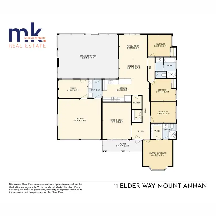 Floorplan of Homely house listing, 11 Elder Way, Mount Annan NSW 2567
