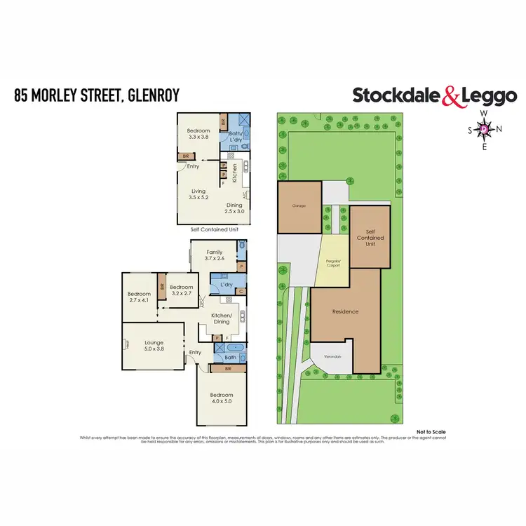 Floorplan of Homely house listing, 85 Morley Street, Glenroy VIC 3046