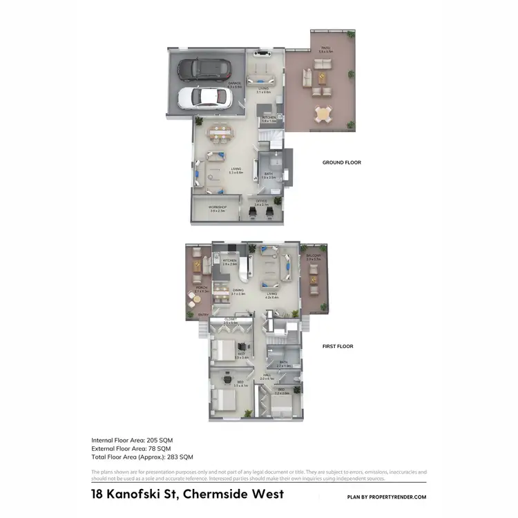 Floorplan of Homely house listing, 18 Kanofski Street, Chermside West QLD 4032