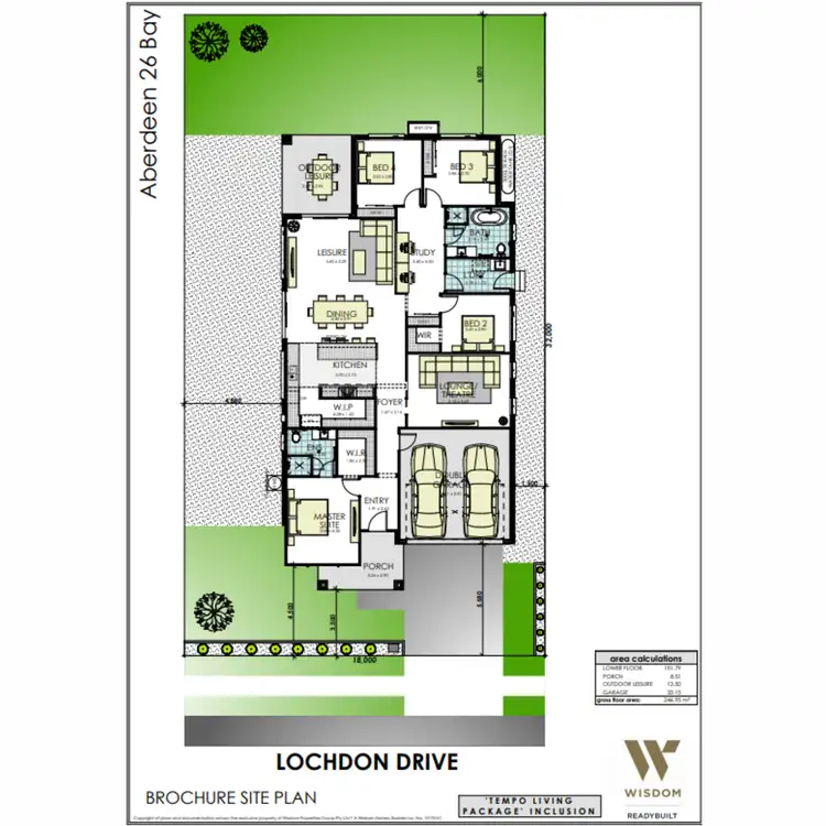 Floorplan of Homely house listing, Lot 268 (44) Lochdon Drive, Farley NSW 2320