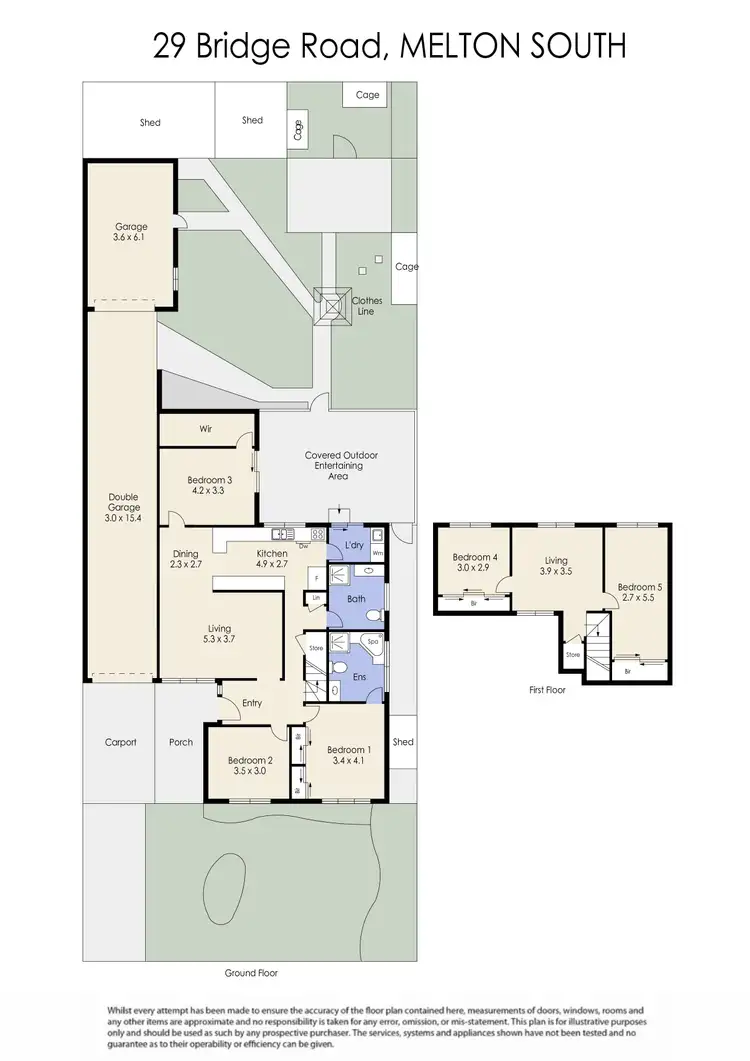 Floorplan of Homely house listing, 29 Bridge Road, Melton South VIC 3338