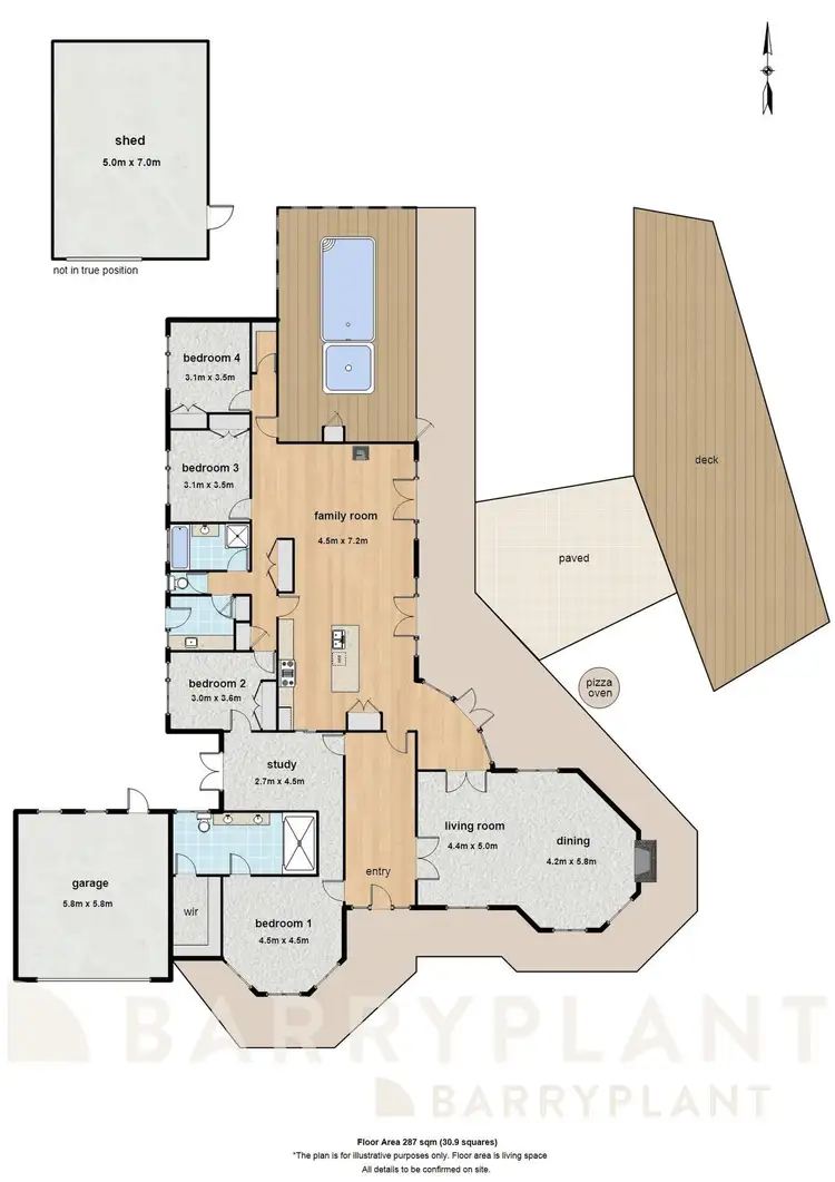 Floorplan of Homely house listing, Address available on request