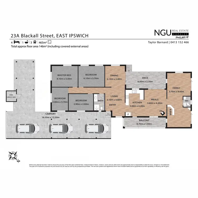 Floorplan of Homely house listing, 23a Blackall Street, East Ipswich QLD 4305