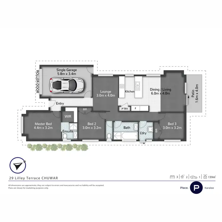 Floorplan of Homely house listing, 29 Lilley Terrace, Chuwar QLD 4306