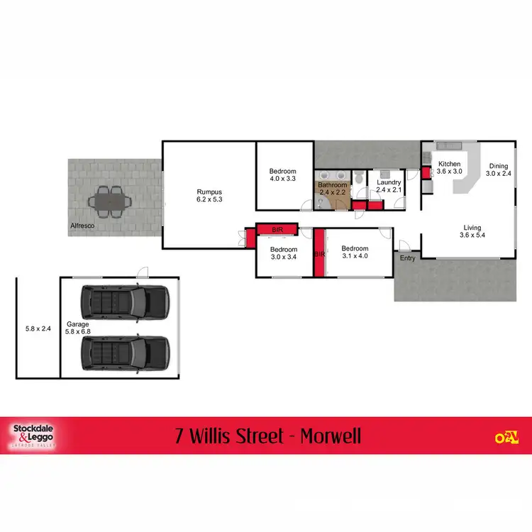 Floorplan of Homely house listing, 7 Willis Street, Morwell VIC 3840