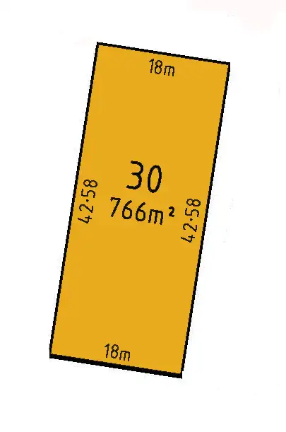 Floorplan of Homely land listing, LOT 30 Snow Gum Road, Heyfield VIC 3858