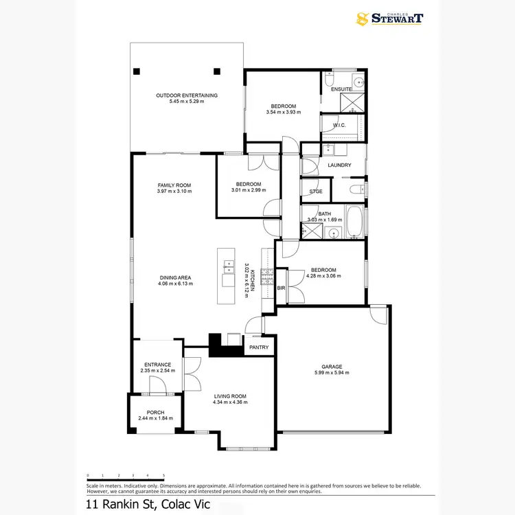 Floorplan of Homely house listing, 11 Rankin Street, Colac VIC 3250