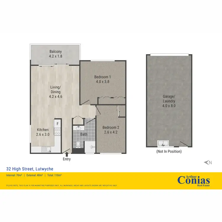 Floorplan of Homely unit listing, 3/32 High Street, Lutwyche QLD 4030