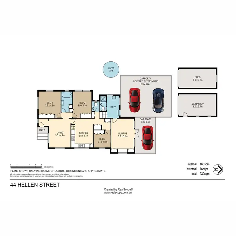 Floorplan of Homely house listing, 44 Hellen Street, Bald Hills QLD 4036