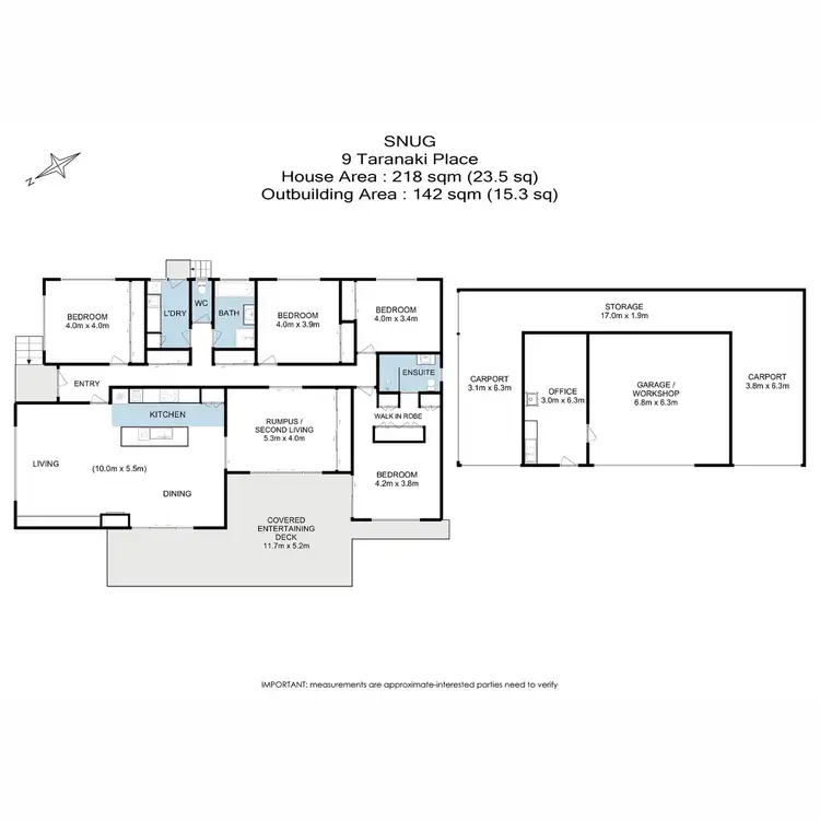 Floorplan of Homely house listing, 9 Taranaki Place, Snug TAS 7054