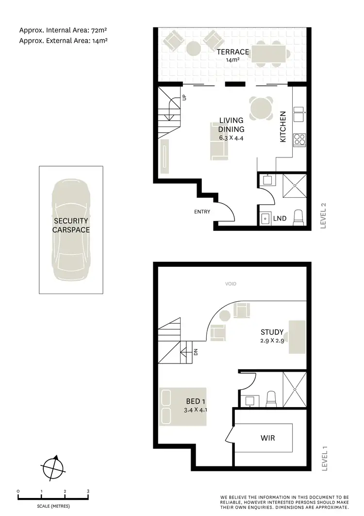 Floorplan of Homely apartment listing, 11/6-10 Purkis Street, Camperdown NSW 2050