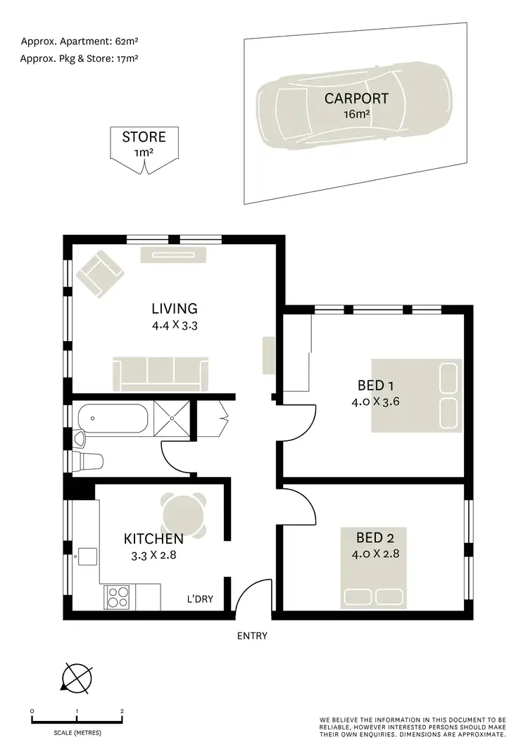 Floorplan of Homely apartment listing, 6/13 Frederick Street, Ashfield NSW 2131