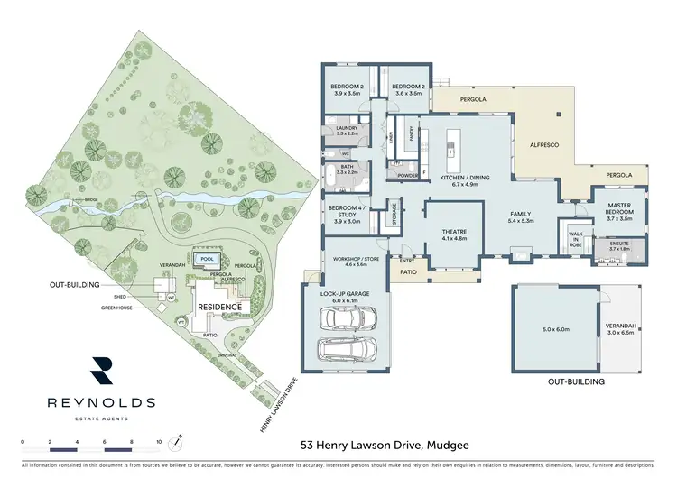Floorplan of Homely house listing, 53 Henry Lawson Drive, Mudgee NSW 2850