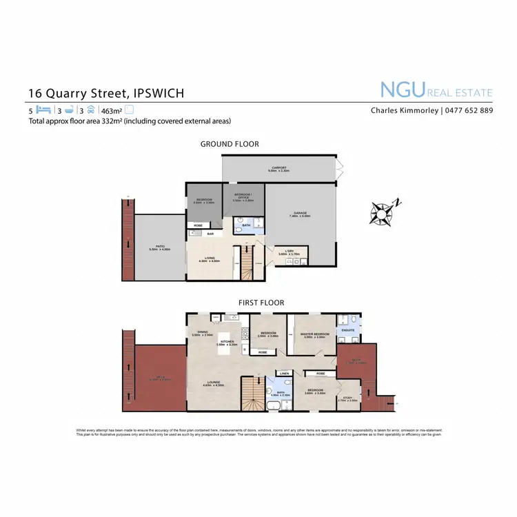 Floorplan of Homely house listing, 16 Quarry Street, Ipswich QLD 4305