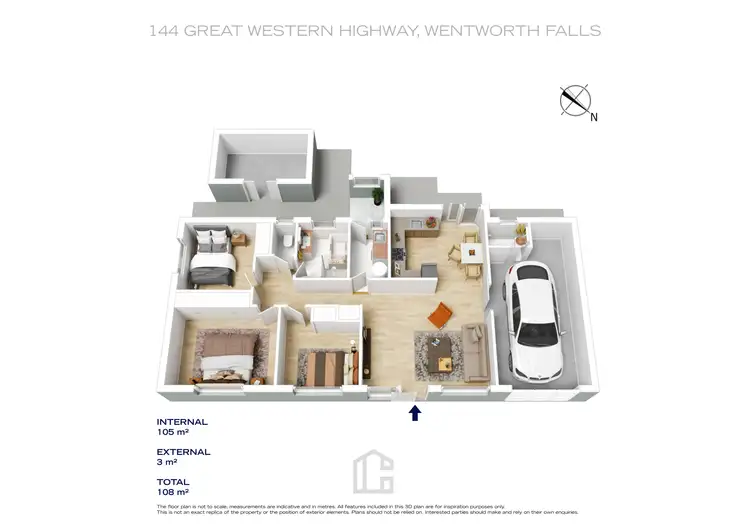 Floorplan of Homely house listing, 144 Great Western Highway, Wentworth Falls NSW 2782
