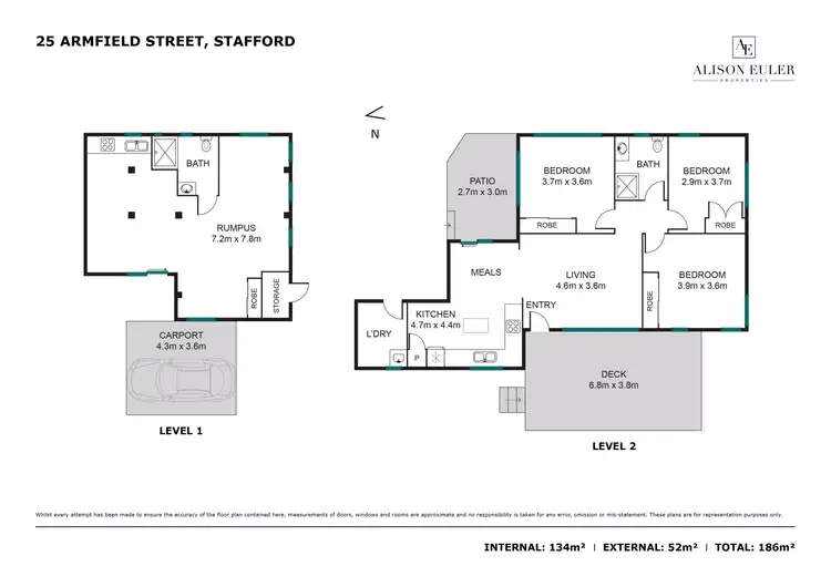 Floorplan of Homely house listing, 25 Armfield Street, Stafford QLD 4053