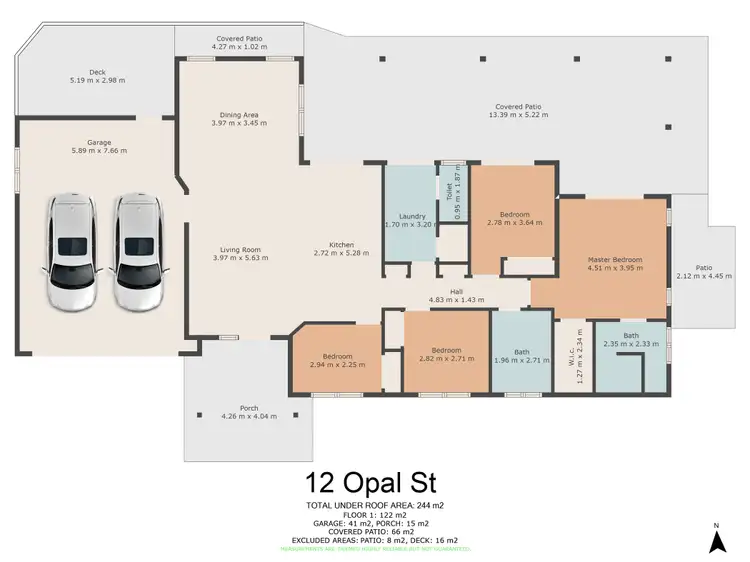 Floorplan of Homely house listing, 12 Opal Street, Southside QLD 4570