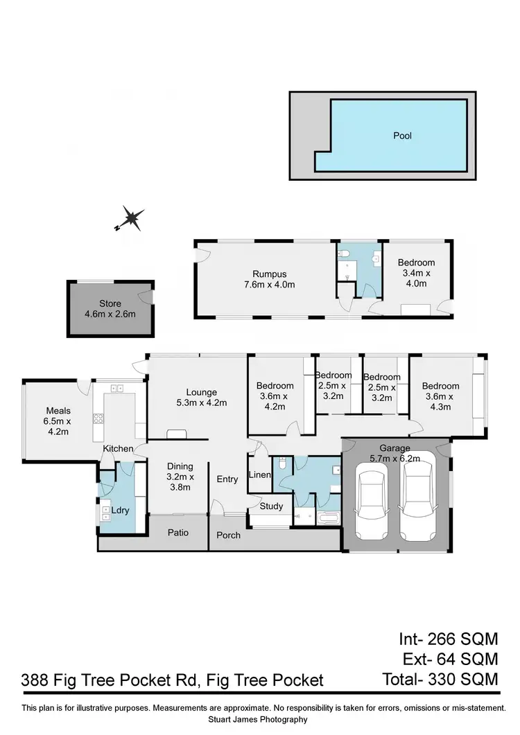 Floorplan of Homely house listing, 388 Fig Tree Pocket Road, Fig Tree Pocket QLD 4069