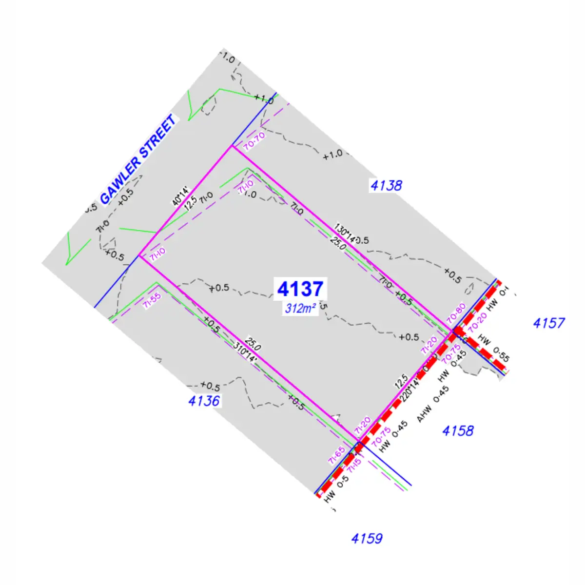 Floorplan of Homely land listing, 22 Gawler Street, South Ripley QLD 4306