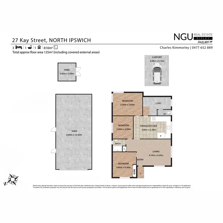 Floorplan of Homely house listing, 27 Kay Street, North Ipswich QLD 4305