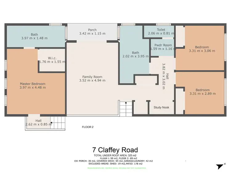 Floorplan of Homely house listing, 7 Claffey Road, The Dawn QLD 4570