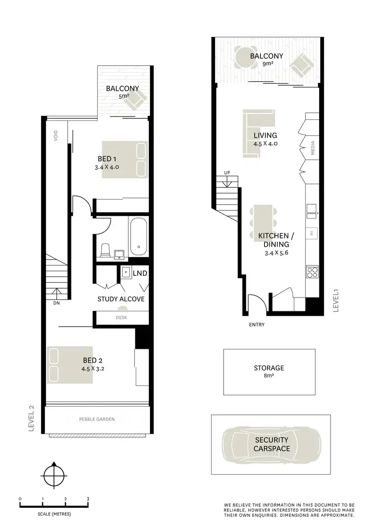 Floorplan of Homely apartment listing, 22/33 Reservoir Street, Surry Hills NSW 2010