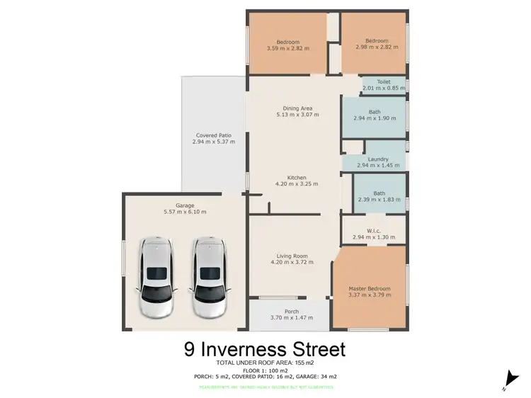 Floorplan of Homely house listing, 9 Inverness Street, Southside QLD 4570