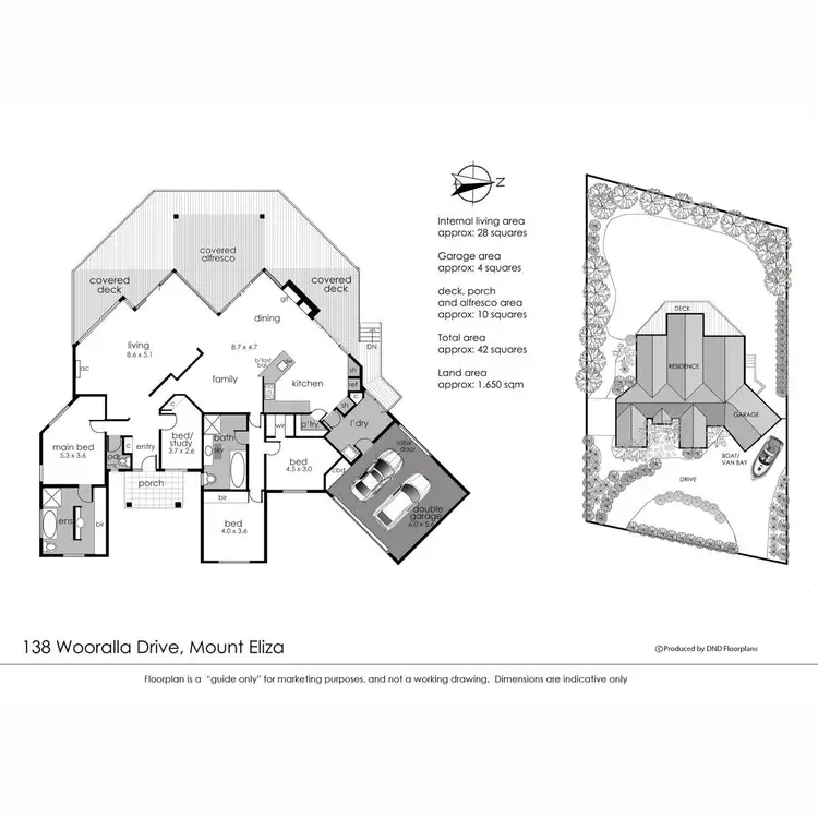 Floorplan of Homely house listing, 138 Wooralla Drive, Mount Eliza VIC 3930