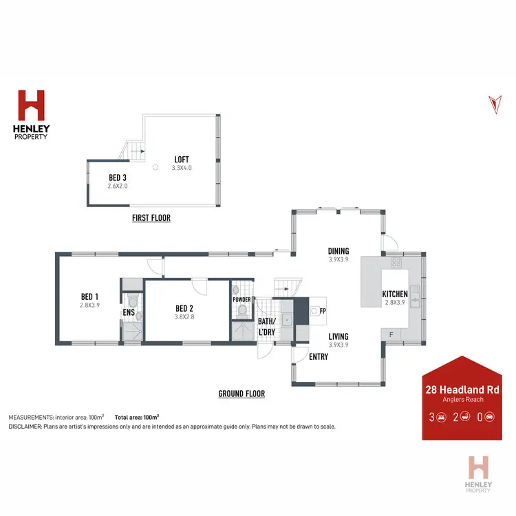 Floorplan of Homely house listing, 28 Headland Road, Anglers Reach NSW 2629