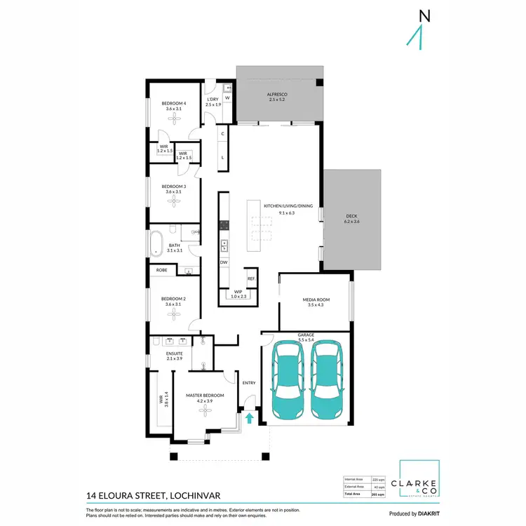 Floorplan of Homely house listing, 14 Eloura Street, Lochinvar NSW 2321