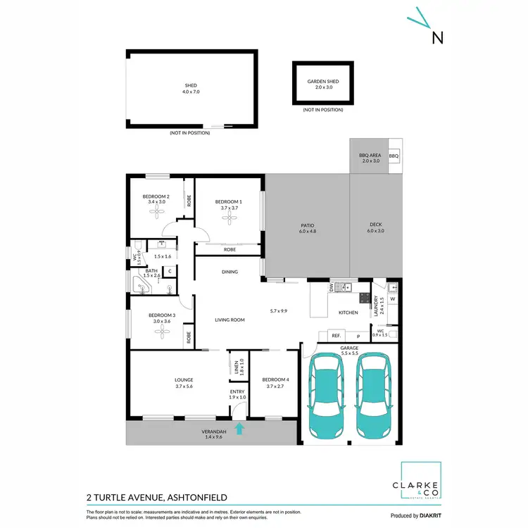 Floorplan of Homely house listing, 2 Turtle Avenue, Ashtonfield NSW 2323
