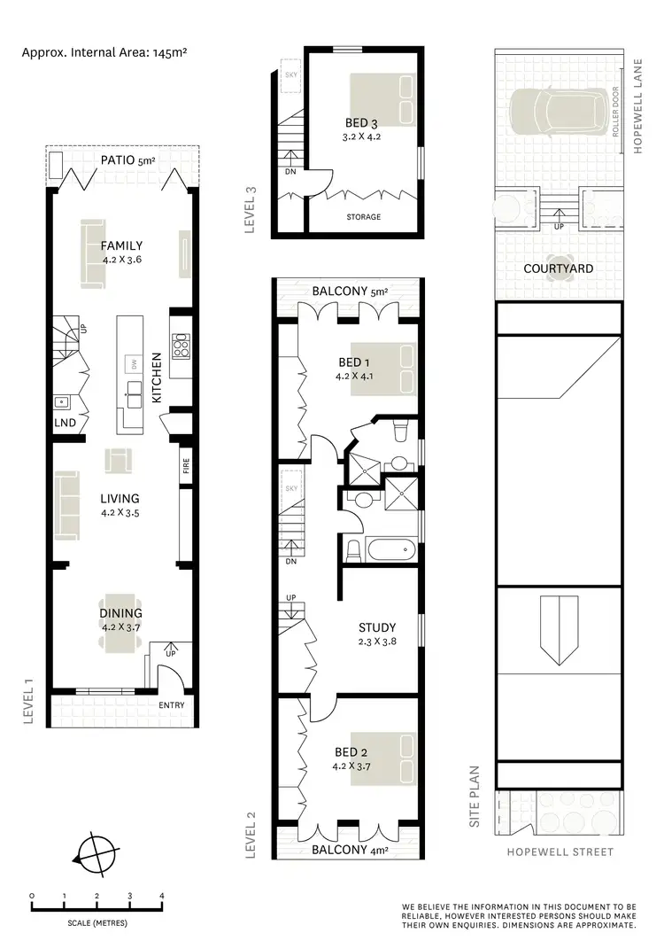 Floorplan of Homely house listing, 1 Hopewell Street, Paddington NSW 2021